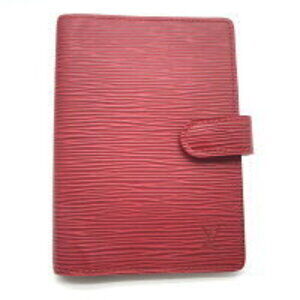 Louis Vuitton Agenda Epi Leather Red